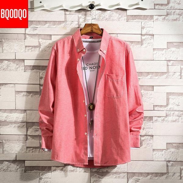 bqodqo black slim fit autumn shirt men solid color long sleeve cargo casual shirts pocket oxford twill blouse cotton fashion new1, White;black
bqodqo black slim fit autumn shirt men solid color long sleeve cargo casual shirts pocket oxford twill blouse cotton fashion new1, White;black