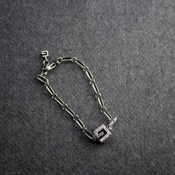 retro women men silver bracelet handmade sterling silver bracelets punk 3d party jewelry, Golden;silver
retro women men silver bracelet handmade sterling silver bracelets punk 3d party jewelry, Golden;silver