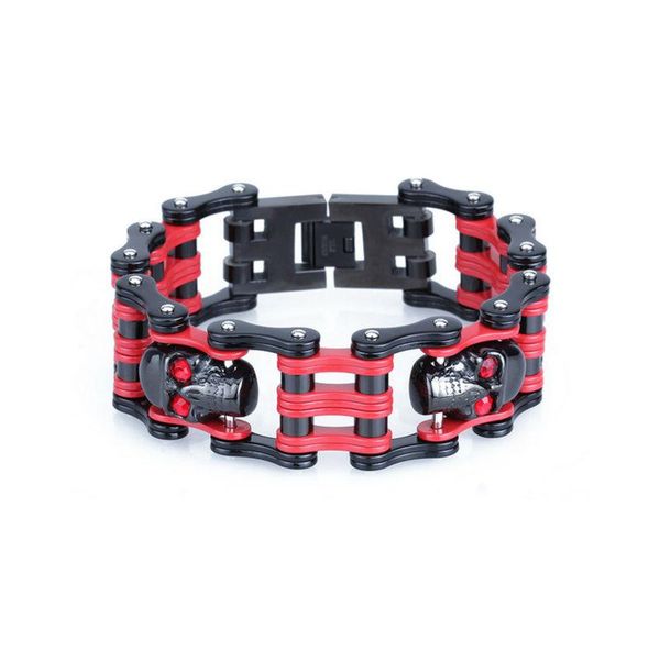 link, chain sda big 316l stainless steel ancient devil head bracelet mens motorcycle bracelets fashion never rusty 26mm wide ym009, Black
link, chain sda big 316l stainless steel ancient devil head bracelet mens motorcycle bracelets fashion never rusty 26mm wide ym009, Black