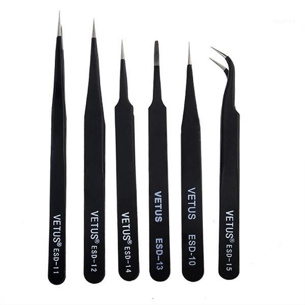 anti-static different size vetus esd tweezers esd10 to esd151
anti-static different size vetus esd tweezers esd10 to esd151