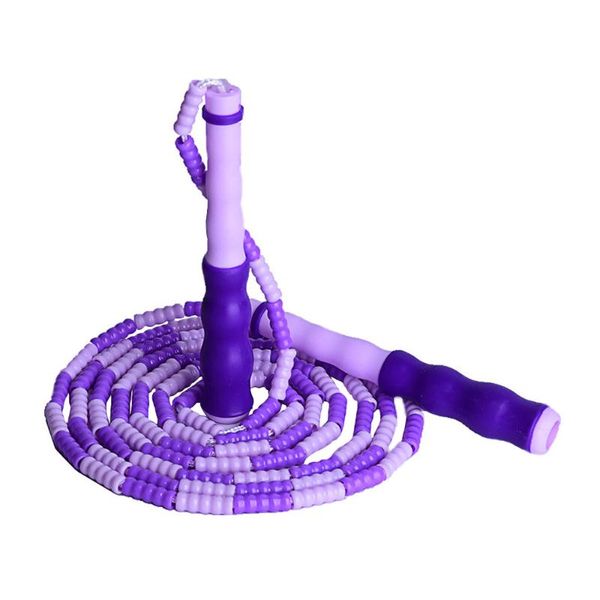 jump ropes colorful skipping rope adjustable soft bead bamboo joints fat-burning exercise for adults children home gym fitness
jump ropes colorful skipping rope adjustable soft bead bamboo joints fat-burning exercise for adults children home gym fitness