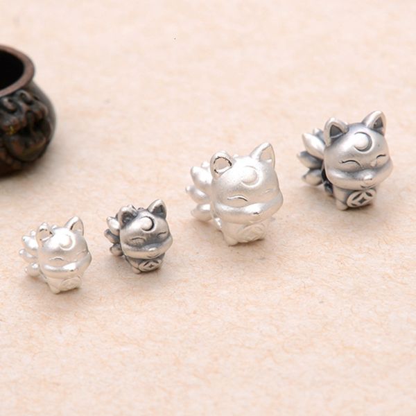 s999 zuyin 3d hard silver accessories cute personality nine tailed fox cross bead handmade bracelet hand rope
s999 zuyin 3d hard silver accessories cute personality nine tailed fox cross bead handmade bracelet hand rope