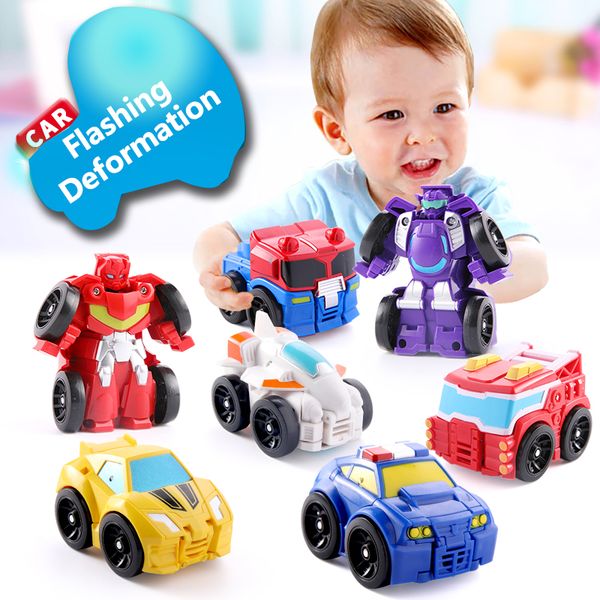 seven kinds of mini-cute transformed toy car robot pocket toy transformed robot anti-fall baby transformed toy
seven kinds of mini-cute transformed toy car robot pocket toy transformed robot anti-fall baby transformed toy