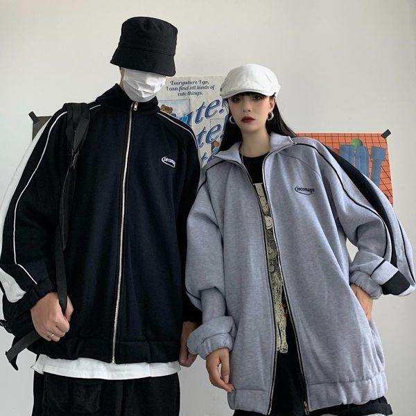 coat women francais couple spring fall winter loose streetwear plus size outwear oversized men thick korean baseball jacket, Black;brown
coat women francais couple spring fall winter loose streetwear plus size outwear oversized men thick korean baseball jacket, Black;brown