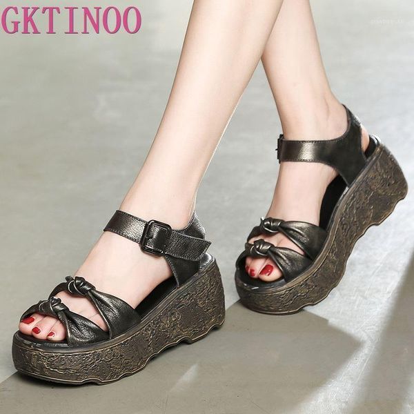 sandals gktinoo genuine leather women 2021 retro summer shoes wedges heels soft platform handmade1, Black
sandals gktinoo genuine leather women 2021 retro summer shoes wedges heels soft platform handmade1, Black