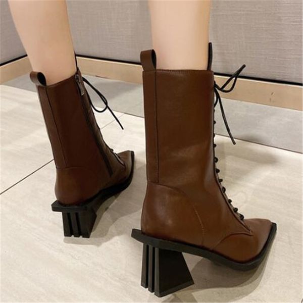 2021 new female winter pointed to her seven in leather high-fashion heels zip boots lace up stilettos 35-40 uynm, Black
2021 new female winter pointed to her seven in leather high-fashion heels zip boots lace up stilettos 35-40 uynm, Black