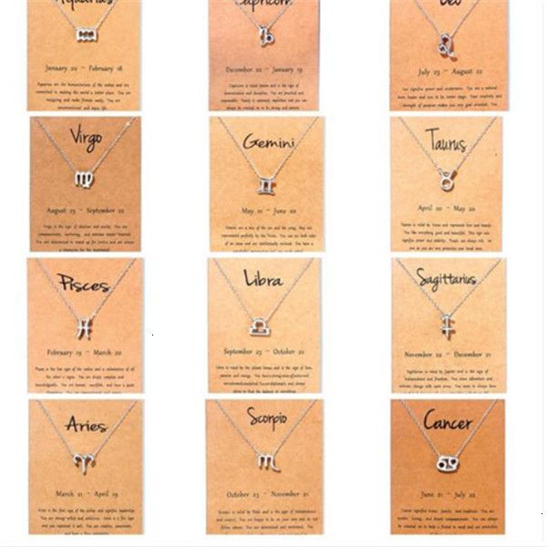 factorybc3jgift 12 with necklaces card zodiac constellation sign pendant silver chains necklace for men women fashio
factorybc3jgift 12 with necklaces card zodiac constellation sign pendant silver chains necklace for men women fashio