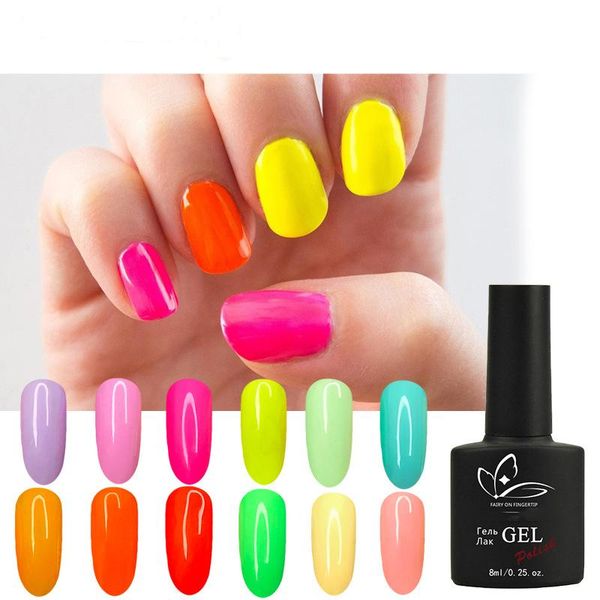 12 neon color nail gel 8ml japanese style candy jelly nail ptherapy glue polish professional salon art tool tslm1, Red;pink
12 neon color nail gel 8ml japanese style candy jelly nail ptherapy glue polish professional salon art tool tslm1, Red;pink