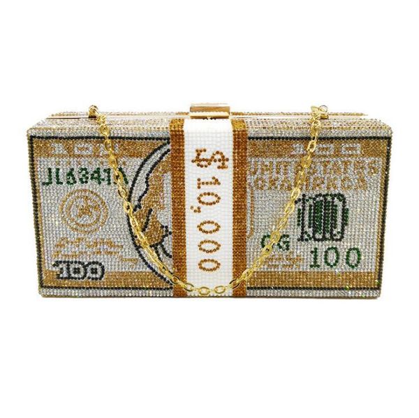 shoulder bags stack of cash crystals women money evening clutch diamond painting chain wedding dinner purses and handbags luxury designer
shoulder bags stack of cash crystals women money evening clutch diamond painting chain wedding dinner purses and handbags luxury designer