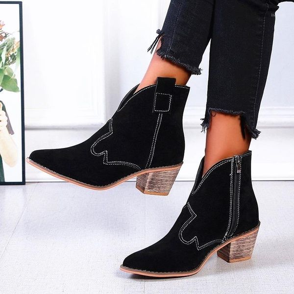boots female autumn winter zipper leather cowboy ankle women wedge high heel booties snake print western cowgirl botas mujer1, Black
boots female autumn winter zipper leather cowboy ankle women wedge high heel booties snake print western cowgirl botas mujer1, Black