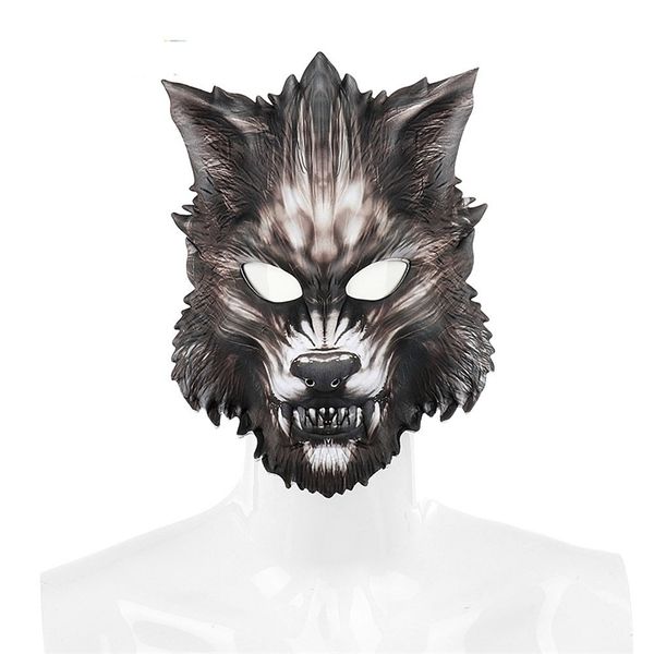 newfull animal masquerade eva halloween horror cosplay scary realistic face black wolf mask
newfull animal masquerade eva halloween horror cosplay scary realistic face black wolf mask