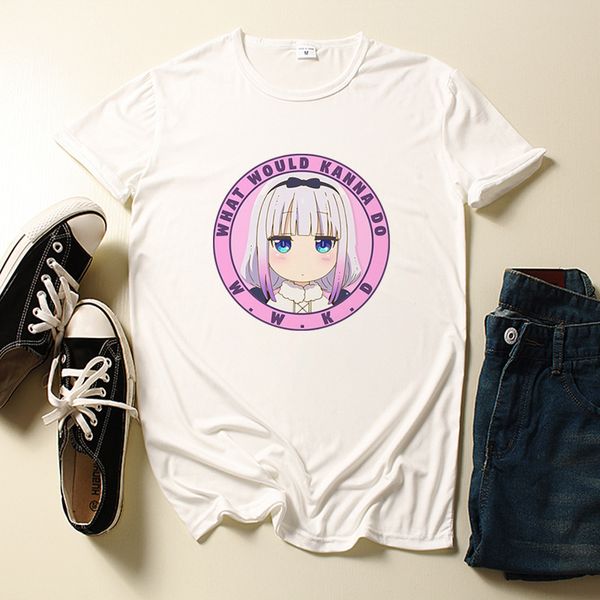 japanese anime kobayashi's dragon maid short-sleeved t-shirt female 2020 summer short-sleeved letters loose women's clothing, White
japanese anime kobayashi's dragon maid short-sleeved t-shirt female 2020 summer short-sleeved letters loose women's clothing, White
