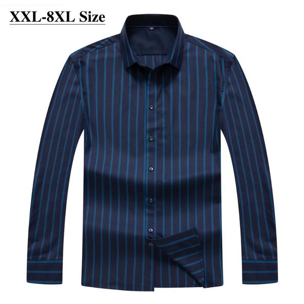 brand wool men's long-sleeved striped shirt plus size 5xl 6xl 7xl 8xl business fashion casual dress classic shirts male, White;black
brand wool men's long-sleeved striped shirt plus size 5xl 6xl 7xl 8xl business fashion casual dress classic shirts male, White;black