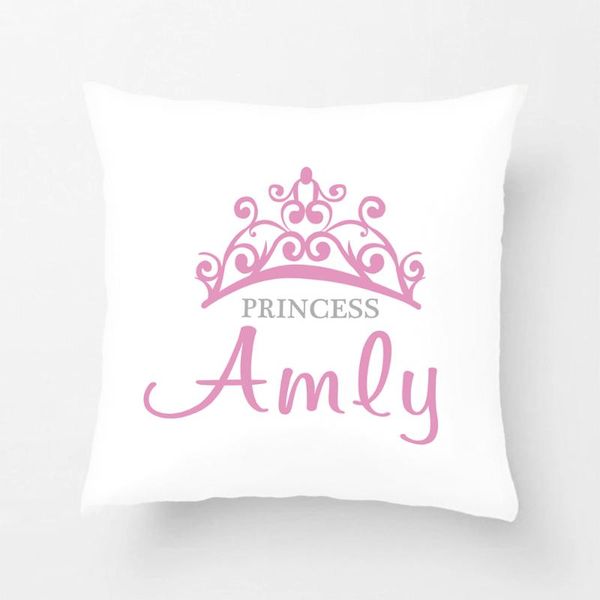 customized princess girl name printed throw pillowcase crown decorative cushion cover gift by lvsure for car sofa seat
customized princess girl name printed throw pillowcase crown decorative cushion cover gift by lvsure for car sofa seat