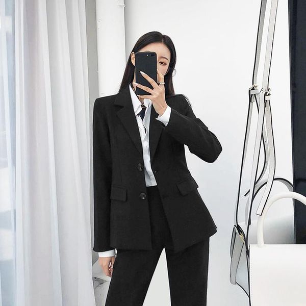 black street suit business women elegant slim oversized suit women korean style wedding set tweed trajes mujer clothing eg50xf, White
black street suit business women elegant slim oversized suit women korean style wedding set tweed trajes mujer clothing eg50xf, White
