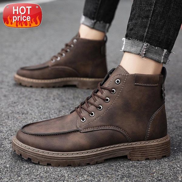 2020 new men boots leather waterproof lace up military boots men winter ankle lightweight shoes for winter casual non slip #fl0t
2020 new men boots leather waterproof lace up military boots men winter ankle lightweight shoes for winter casual non slip #fl0t