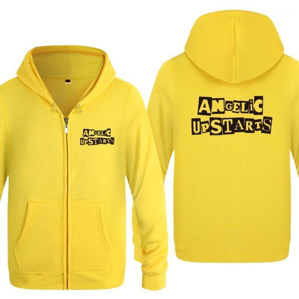angelic upstarts punk rock band hoodies men 2020 men's fleece zipper cardigans hooded sweatshirts1, Black
angelic upstarts punk rock band hoodies men 2020 men's fleece zipper cardigans hooded sweatshirts1, Black