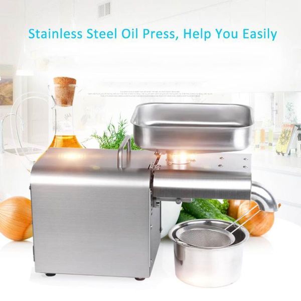 1500w 110v/220v full-auto olive oil press cold press oil machine stainless steel cold machine seeds extractor1
1500w 110v/220v full-auto olive oil press cold press oil machine stainless steel cold machine seeds extractor1