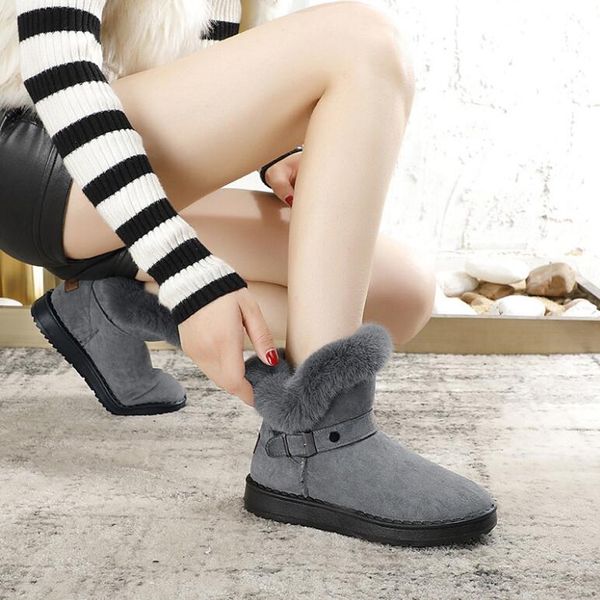snow boots winter fashion cotton boots short tube plus velvet warm low-cut student bread shoes snow boots, Black
snow boots winter fashion cotton boots short tube plus velvet warm low-cut student bread shoes snow boots, Black