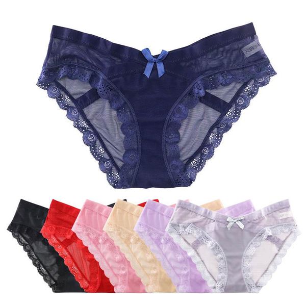 women's panties women lace seamless panty breathable briefs for cotton crotch low waist transparent underwear intimates, Black;pink
women's panties women lace seamless panty breathable briefs for cotton crotch low waist transparent underwear intimates, Black;pink