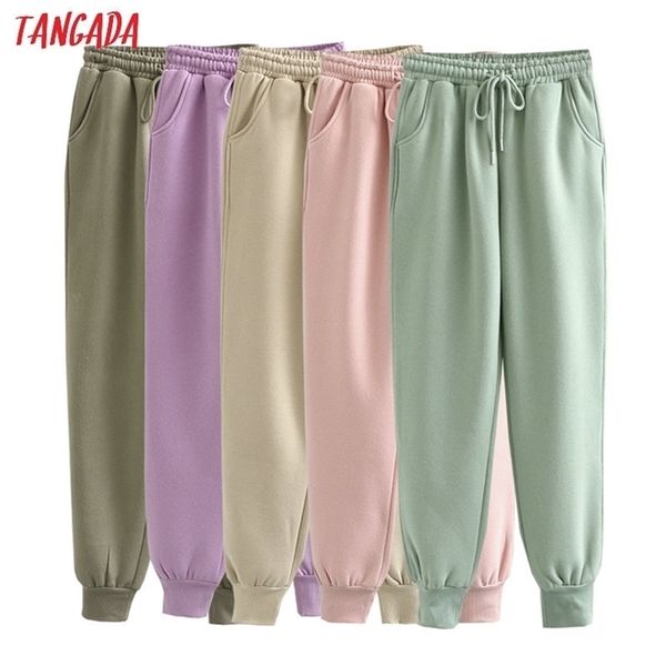 tangada autumn winter women thick fleece 100% cotton long pants warm big strethy waist trousers 6l16 201119, Black;white
tangada autumn winter women thick fleece 100% cotton long pants warm big strethy waist trousers 6l16 201119, Black;white