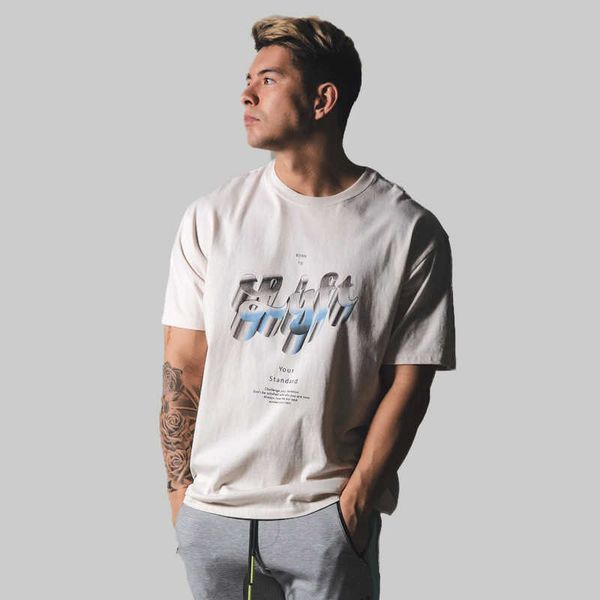 muscle summer personality korean round neck t-shirt short sleeve cotton loose trend men's brother leisure sports t-shirt, White;black
muscle summer personality korean round neck t-shirt short sleeve cotton loose trend men's brother leisure sports t-shirt, White;black