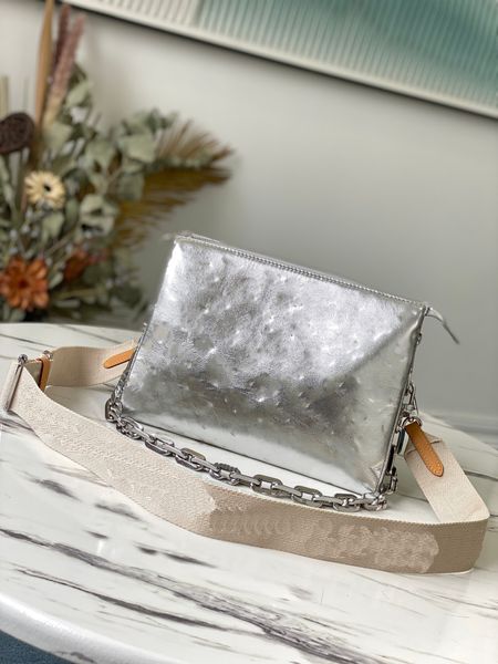 5-color optional net red marketing designer luxury shoulder bag chain staff bag 57913 
5-color optional net red marketing designer luxury shoulder bag chain staff bag 57913