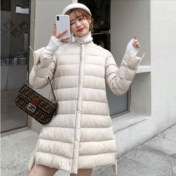 women's down & parkas 2021 winter women ultra light loose korean version jackets white duck parka overcoat zipper straight outwear, Black
women's down & parkas 2021 winter women ultra light loose korean version jackets white duck parka overcoat zipper straight outwear, Black