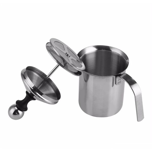 800 /400ml stainless steel milk frother pump coffee mixer milk foamer cappuccino latte double mesh delicate foam jllokj yeah2010
800 /400ml stainless steel milk frother pump coffee mixer milk foamer cappuccino latte double mesh delicate foam jllokj yeah2010