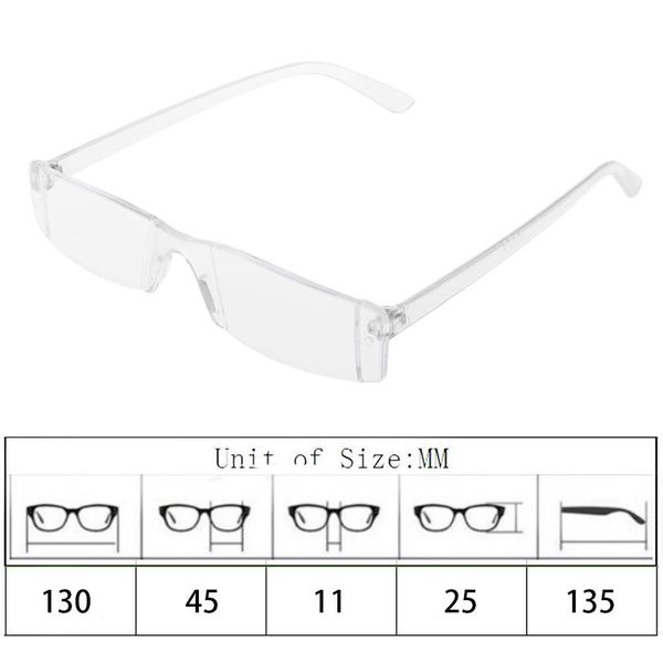 newpresbyopic glasses reading eyeglasses one piece transparent clear portable +1.00 +1.50 +2.00 +2.50 +3.00 +3.50 +4.00
newpresbyopic glasses reading eyeglasses one piece transparent clear portable +1.00 +1.50 +2.00 +2.50 +3.00 +3.50 +4.00