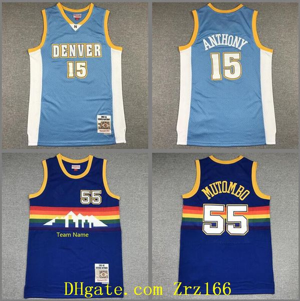 retro men basketball denvercity team 5 mutombo jersey carmelo 7 anthony mitchell&ness 1991-92 2003-04 hardwoods classic jersey, Black;red
retro men basketball denvercity team 5 mutombo jersey carmelo 7 anthony mitchell&ness 1991-92 2003-04 hardwoods classic jersey, Black;red