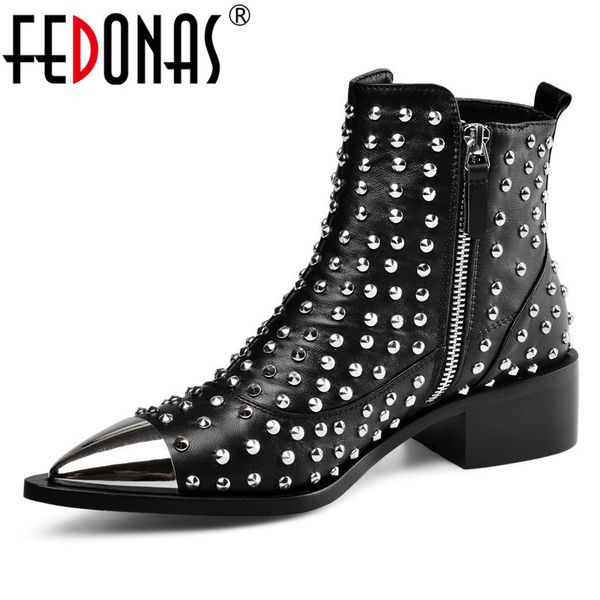 fedonas pointed toe rivets women ankle boots night club motorcycle boots winter high heels warm short boots big size shoes woman 1026, Black
fedonas pointed toe rivets women ankle boots night club motorcycle boots winter high heels warm short boots big size shoes woman 1026, Black