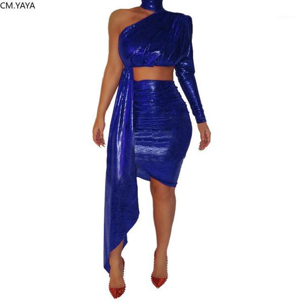 2019 women autumn bling one shoulder crop tee mini skirts suit two piece set night club skinny dress tracksuit glsmr93441, White
2019 women autumn bling one shoulder crop tee mini skirts suit two piece set night club skinny dress tracksuit glsmr93441, White