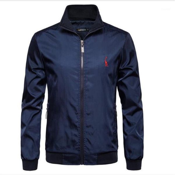 2020 spring fashion men's pure color embroidery zipper jacket outdoor casual windcheater outerwear european size1, Black;brown
2020 spring fashion men's pure color embroidery zipper jacket outdoor casual windcheater outerwear european size1, Black;brown