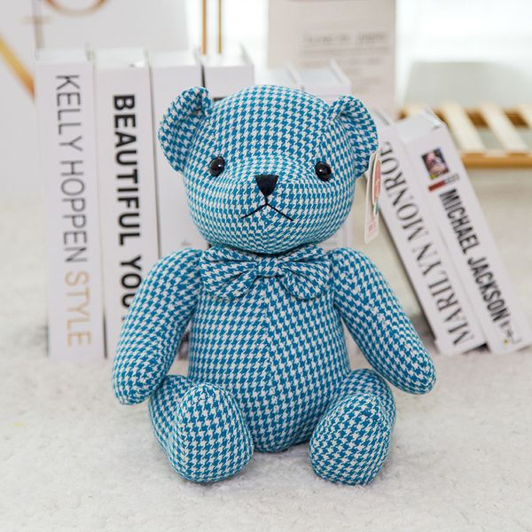 different colorful valentine couples cute plush houndstooth bear cloth material small teddy bear with ribbon bear gift
different colorful valentine couples cute plush houndstooth bear cloth material small teddy bear with ribbon bear gift