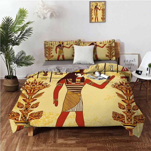 ancient egyptian hieroglyph with pharaoh retro myth papyrus graphicbedding 3-piece set
ancient egyptian hieroglyph with pharaoh retro myth papyrus graphicbedding 3-piece set
