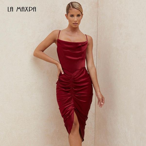 2020 autumn new women's solid color spaghetti draped irregular bodycon dress elegant celebrity club party dress vestidos, Black;gray
2020 autumn new women's solid color spaghetti draped irregular bodycon dress elegant celebrity club party dress vestidos, Black;gray