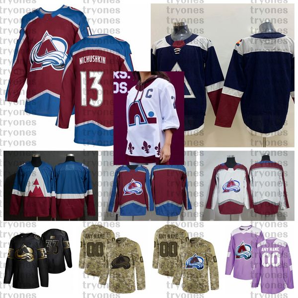 2021 reverse retro customize #13 valeri nichushkin colorado avalanche hockey jerseys golden edition camo veterans day fights cancer shirts, Black;red
2021 reverse retro customize #13 valeri nichushkin colorado avalanche hockey jerseys golden edition camo veterans day fights cancer shirts, Black;red