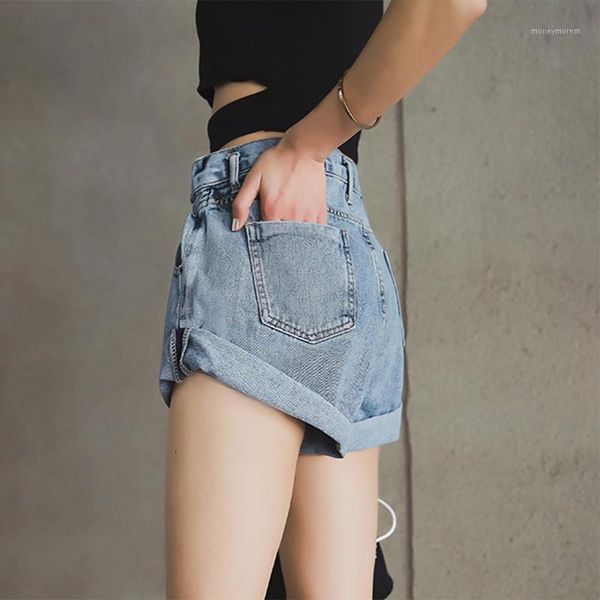 women's shorts vintage high waist crimping denim women 2021 korean style casual jeans summer short pants women1, White;black
women's shorts vintage high waist crimping denim women 2021 korean style casual jeans summer short pants women1, White;black
