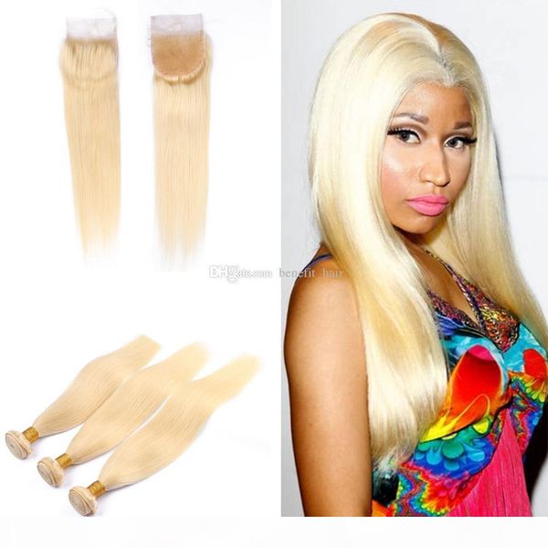 blonde color hair 3bundles with lace closure 4x4 brazilian virgin straight hair extensions with colored 613 lace closure 4x4, Black;brown
blonde color hair 3bundles with lace closure 4x4 brazilian virgin straight hair extensions with colored 613 lace closure 4x4, Black;brown