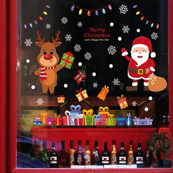 новый год diy рождеством наклейки стены оконное стекло наклейки подарок xmas navidad украшения для дома санта-клаус олень декор yxlrpu
новый год diy рождеством наклейки стены оконное стекло наклейки подарок xmas navidad украшения для дома санта-клаус олень декор yxlrpu