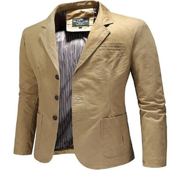 new fashion lapel suit men's spring autumn casual single-breasted long-sleeved jacket clothes cotton coat outwear, Black;brown
new fashion lapel suit men's spring autumn casual single-breasted long-sleeved jacket clothes cotton coat outwear, Black;brown