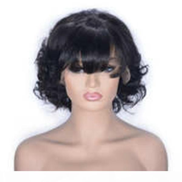 indian wavy virgin hair wigs bleached knots natural color lace front human hair wigs 130% density with bangs, Black;brown
indian wavy virgin hair wigs bleached knots natural color lace front human hair wigs 130% density with bangs, Black;brown