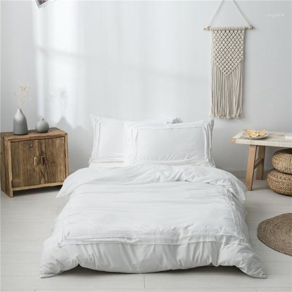 japanese style pure color l bedding bed shepeet sets twin king size white color men's soft duvet cover fitted ty1
japanese style pure color l bedding bed shepeet sets twin king size white color men's soft duvet cover fitted ty1