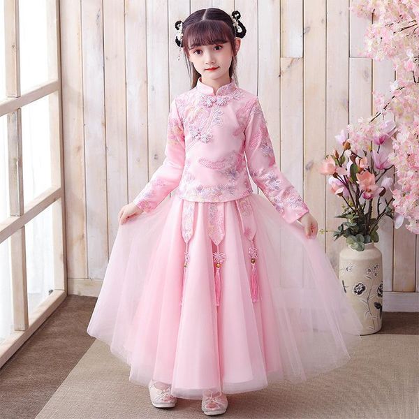elegant flower girls dresses vintage kids dresses girls chinese cheongsam clothes traditional chinese garments for child1, Red
elegant flower girls dresses vintage kids dresses girls chinese cheongsam clothes traditional chinese garments for child1, Red