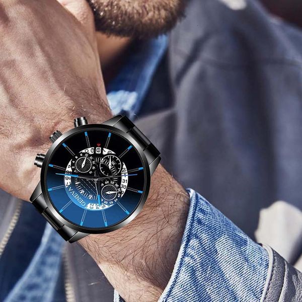 fashion mens watch quartz classic black wristwatch steel belt luxury calendar business watche gifts for men reloj dropshipping, Slivery;brown
fashion mens watch quartz classic black wristwatch steel belt luxury calendar business watche gifts for men reloj dropshipping, Slivery;brown