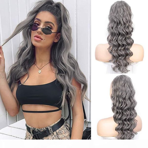 grey ponytail salt and pepper hair buns updo pony tail sleek silver gray human hair ponytail hairpiece wraps drawstring color ponytail 140g, Black
grey ponytail salt and pepper hair buns updo pony tail sleek silver gray human hair ponytail hairpiece wraps drawstring color ponytail 140g, Black