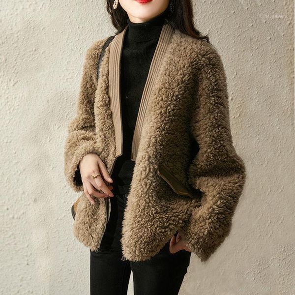 imitation lamb velvet jacket women winter new fashion fur coat trend1, Black
imitation lamb velvet jacket women winter new fashion fur coat trend1, Black