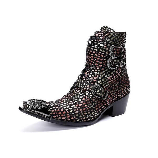 martin boots men's casual cow leather shoes motorcycle korean retro high ankle boots safty shoes trendy pointed toe rubber, Black
martin boots men's casual cow leather shoes motorcycle korean retro high ankle boots safty shoes trendy pointed toe rubber, Black