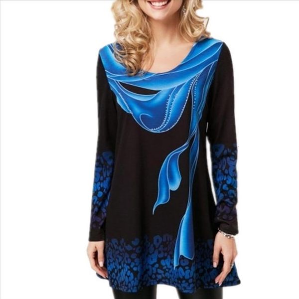 fashion women blouse shirts floral o neck long sleeve spring autumn ladies tunic vintage blouse slim casual ladies blusas, White
fashion women blouse shirts floral o neck long sleeve spring autumn ladies tunic vintage blouse slim casual ladies blusas, White